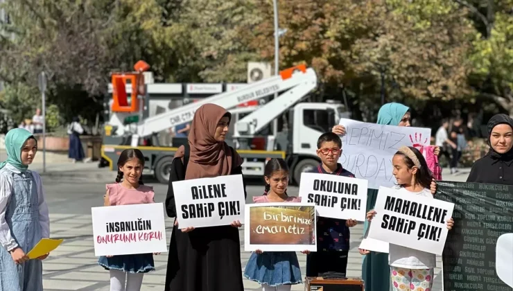 Burdur’da İsrail Saldırılarına Protesto