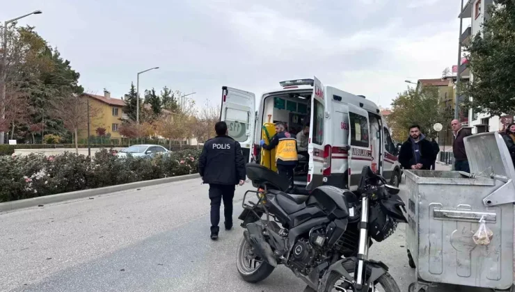 Burdur’da Otomobil ile Motosiklet Çarpıştı: 1 Yaralı