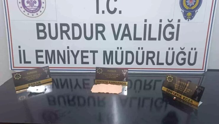 Burdur’da Uyuşturucu Operasyonu: Üç Şüpheli Tutuklandı